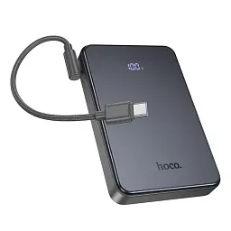 Батарея HOCO J170 Starlight 22.5W (10000mAh) Metal Gray 6942007672696 - мініатюра 4