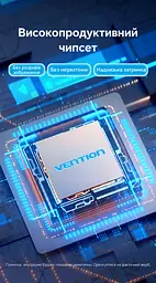 Бездротовий HDMI-комплект Vention 1 передавач TX і 1 приймач RX HDMI-вихід джерела → HDMI-вхід дисплея 1080p 60 Гц до 50 м за прямої видимості 5 ГГц RX потребує USB-C 5 В 2 А TX потребує додаткового USB-C 5 В 2 А за недостатнього живлення від HDMI дублювання/розширення за підтримки ПК синхронізація аудіо й відео без Wi-Fi-мережі та драйверів кнопка TX для від’єднання/повторного підключення у комплекті 2 кабелі USB-A ↔ USB-C по 0,5 м чорний (ADKB0) - мініатюра 15