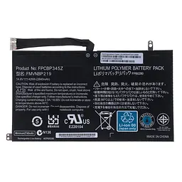 Акумулятор для ноутбука Fujitsu FPCBP345Z (LifeBook Ultrabook UH552, UH572) 14.8V 2840 mAh 42Wh Black