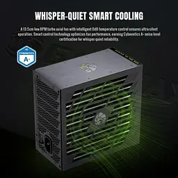 Блок живлення GameMax Lion core 1200P 1200W ATX 3.1 80+ Platinum (Lion core 1200P) - мініатюра 6