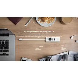 USB-Хаб TP-Link USB Type-C / Gigabit Etherne t та 3-портовий USB3.0 (UE330C) - мініатюра 4