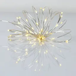 Гірлянда YES! Fun Нитка на мідному дроті 50 LED Тепло-біла 5 м Статична USB (975040)