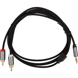 Аудіо кабель Cabletime 3.5мм - 2x RCA, 1.8 м