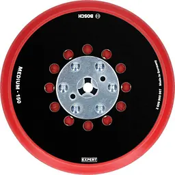 Опорна тарілка універсальна з отворами Bosch Expert Multihole, 150 мм, середньої жорсткості