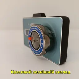 Відеореєстратор Сенсорний Дисплей 4.0 дюйма Dual Lens на 2 камери (спереду + ззаду) - мініатюра 10
