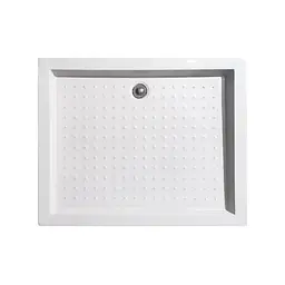 Душовий піддон Mixxus Hard з сифоном прямокутний ST01-120x80x13 New діаметр зливу 52 мм MI8431, Білий