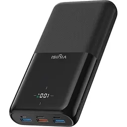 Універсальна мобільна батарея 30000 mAh, G3015, Black, 22.5 Вт VIYISI teh0027643