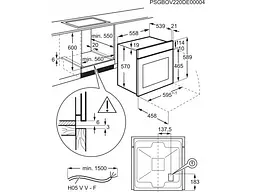 Духова шафа Electrolux EOF5C50BV - мініатюра 3