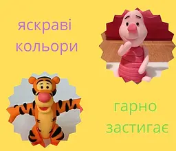 Повітряний пластилін 48 шт маса для ліплення з інструментами набір для творчості легкий м'який моделін для школи Light Clay UKC 1536 48шт - мініатюра 5