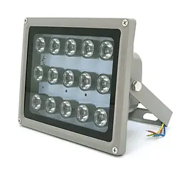 Інфрачервоний прожектор ІЧ Voltronic HY15R на 15 діодів, 15 W, 150 м, кут огляду 90 г, 850 Н·м, AC 220V