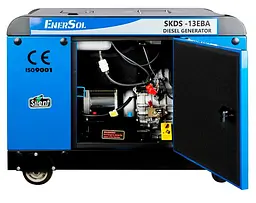 Генератор дизельний EnerSol 12/13 кВт (SKDS-13EBA) - мініатюра 2