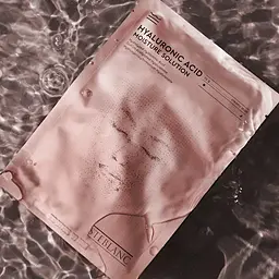 Тканинна крем-маска для обличчя Steblanc Hyaluronic Acid Moisture Solution Зволожуюча з гіалуроновою кислотою, 25 г - мініатюра 3