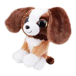 М'яка іграшка Lumo Stars Собака Wuff, 15 см, коричневий (54996) - мініатюра 2