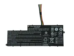 Акумулятор для ноутбука Acer AC13C34 Aspire E3-112 11.4V Black 2640 mAh - мініатюра 2