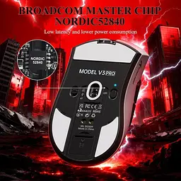 Мышь Attack Shark V3 Pro Wireless (AS-6972792472584-W) White (G-000004009) - миниатюра 7