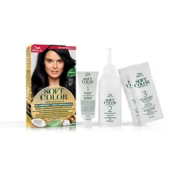 Фарба для волосся Wella Soft Color відтінок 20 Чорний (3614228865883) - мініатюра 5