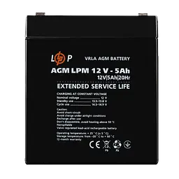 Акумулятор AGM LPM 12V - 5 Ah