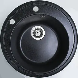 Кухонна мийка Adamant Sun Ø510x200 чорний 2006270043356, Чорний - мініатюра 3