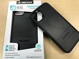 Оригінальний протиударний чохол для iPhone 15 Plus Pelican Protector MagSafe Black аналог OtterBox Symmetry - мініатюра 9