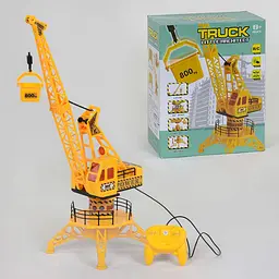 Кран A-Toys на дистанционном управлении, на батарейках, с подсветкой QF323