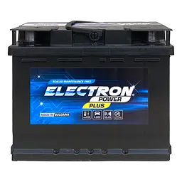 Автомобільний акумулятор ELECTRON POWER PLUS 6СТ-62Ah Аз 620А (EN) 562 103 062 SMF - мініатюра 1