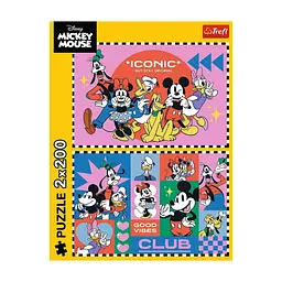 Пазл Trefl Mickey&friends Час з друзями 2х 200 елементів (5900511133196) - мініатюра 4