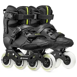 Ролики Rollerblade Crossfire LX 45 Чорний-Салатовий - мініатюра 6