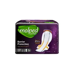 Гігієнічні прокладки Molped Super Night Super long  5 шт. 35 см