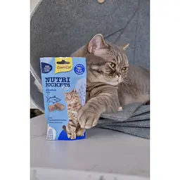 Ласощі для котів GimCat Nutri Pockets Fish Тунець 60 г (G-419633) - мініатюра 6