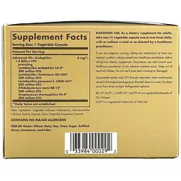 Пробіотики Solgar Acidophilus 40+ Advanced 120 капсул - мініатюра 3