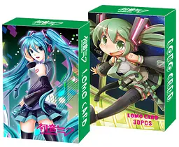 Ломо Карти Вокалоїд Хацуне Міку Vocaloid Miku Hatsune 30 карт LC HM 02