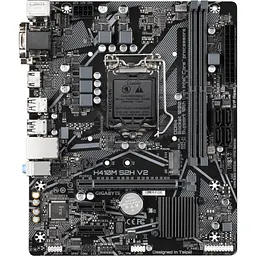 Материнська плата Gigabyte H410M S2H V2 (H410M S2H V2) (Socket 1200, Intel H410, Micro-ATX) Б/в