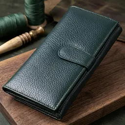 Практичне жіноче портмоне з натуральної шкіри флотар Canpellini 21854 зелений - мініатюра 4
