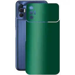 Защитная пленка StatusSKIN для Tecno Spark 8p KG7n Корпус Винил Зеленая