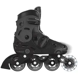 Роликові ковзани Globber Go Scates Lights р.34-37 до 60 кг 5+ років сірі (785-120) - мініатюра 8