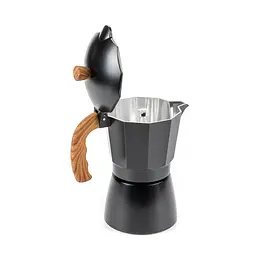 Гейзерна кавоварка Holmer CF-0300-BW Natural 300 мл чорна (CF-0300-BW Natural) - мініатюра 5