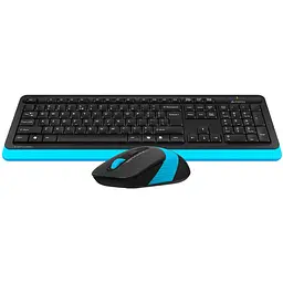 Комплект (клавіатура + миша) A4Tech Fstyler FG1010 Black/Blue [114623] - мініатюра 4