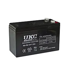 Акумуляторна батарея 12В 7Ач акумулятор 12V 7A UKC RB-FM-12V-7Ah