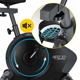 Велотренажер магнітний 4FIZJO Evo+ TBIKE04 Black/Blue (P-5905973401623) - мініатюра 6