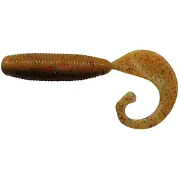 Силікон Reins Fat G-Tail Grub 3" B09 Smoke Mustard (10 шт/уп)