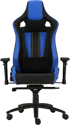 Геймерське крісло GT Racer чорне із синім (X-0715 Black/Blue) - мініатюра 2