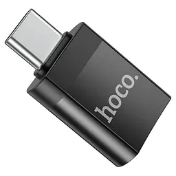 Перехідник Hoco UA17 Type-C Male to USB Female USB3.0 Чорний - мініатюра 4