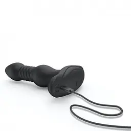 Анальная пробка с вибрацией и пульсацией Dorcel DEEP STORMER - мініатюра 5