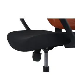 Офісне крісло Аклас Доріан BL TILT Помаранчевий (K-09 Orange OS-3000 Black) (00144001) - мініатюра 9