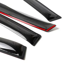 Дефлектори вікон вітровики для Opel Astra H 2004-2009 Універсал Acrylic - мініатюра 2