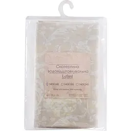 Скатертина Lefard Ornamental Blanco/Gris водовідштовхувальна 140х140 см (715-292) - мініатюра 3