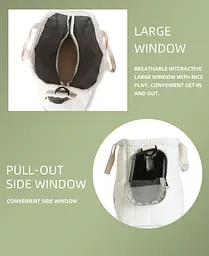 Дихаюча сумка-переноска для домашніх тварин Voyager Pet Bag LVCB2330 - мініатюра 7