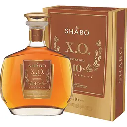 Бренди Shabo XO 10 років 40% 0.5 л в подарунковій упаковці