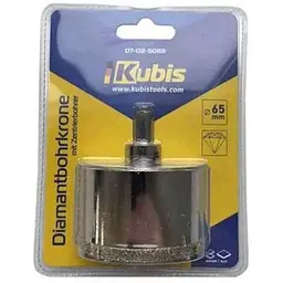 Свердло KUBIS камінь, граніт, керамограніт d=102мм корончасте алмазне KERAMIK PLUS з центрующим свердлом