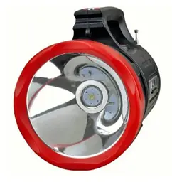 Ліхтар кемпінговий (станція) Luxury YJ-1908 10W+22SMD + MP3 FM + P.B.+ solar + ЗУ220В + 3 режими - мініатюра 5